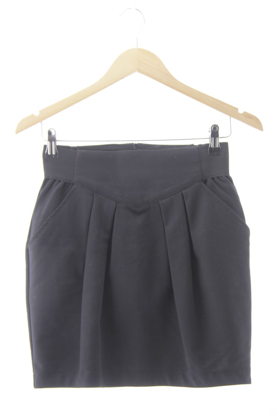 Jupe Stradivarius de la taille 36, de couleur noir