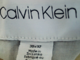 Pantalon largo de Calvin Klein de la talla 40