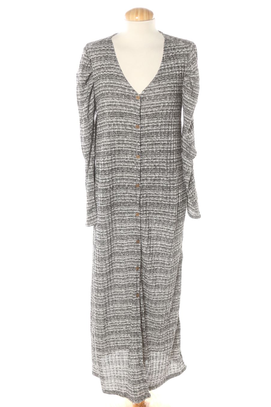 Robe casual SLOWLOVE de la taille L, de couleur gris