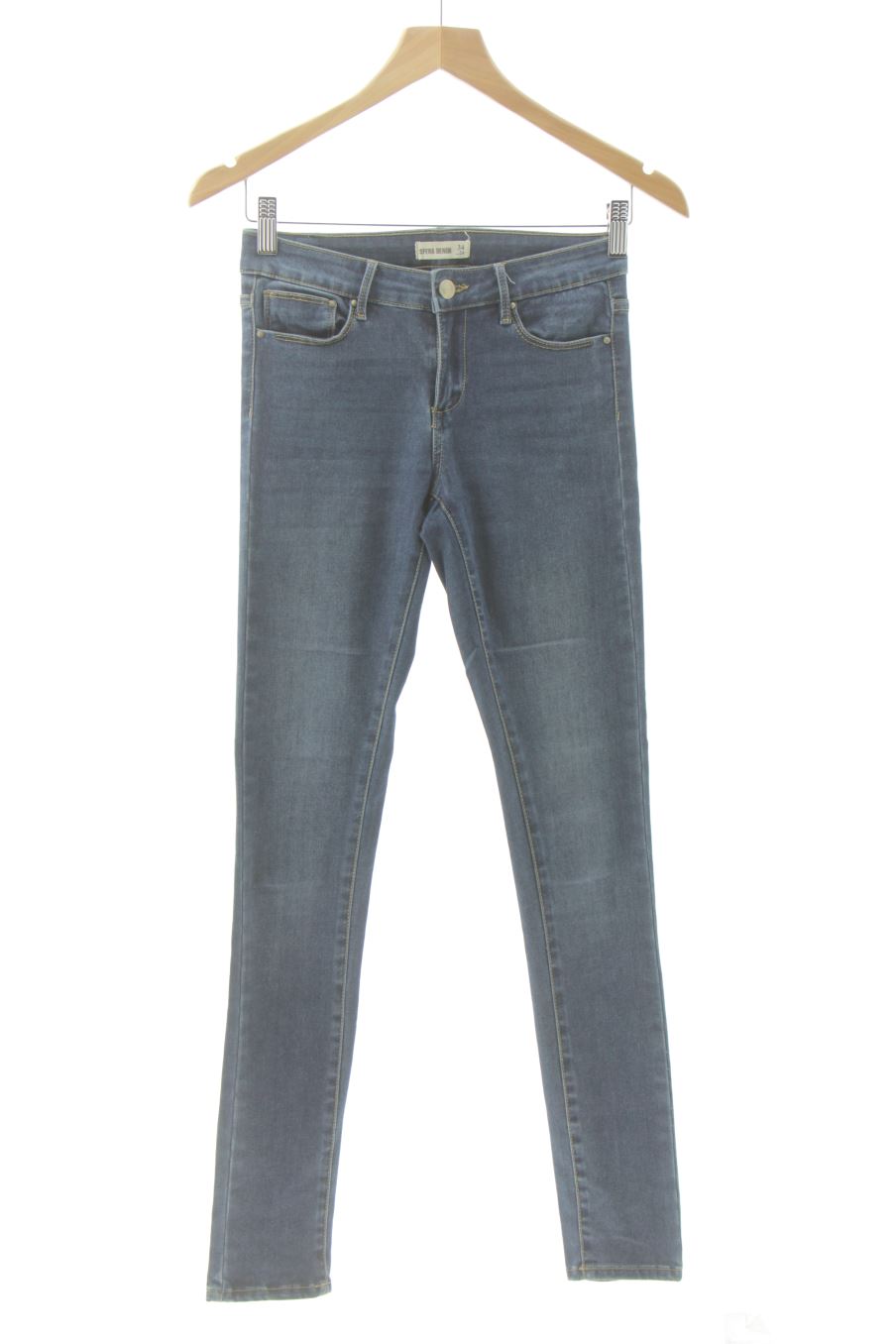 Jeans Sfera de la taille 34, de couleur bleu de denim