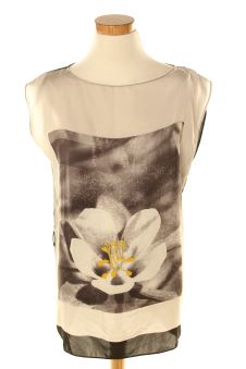 Blusa de manga corta S Promod