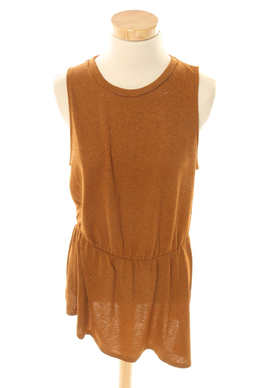 Robe casual Trafaluc de la taille S, de couleur marron