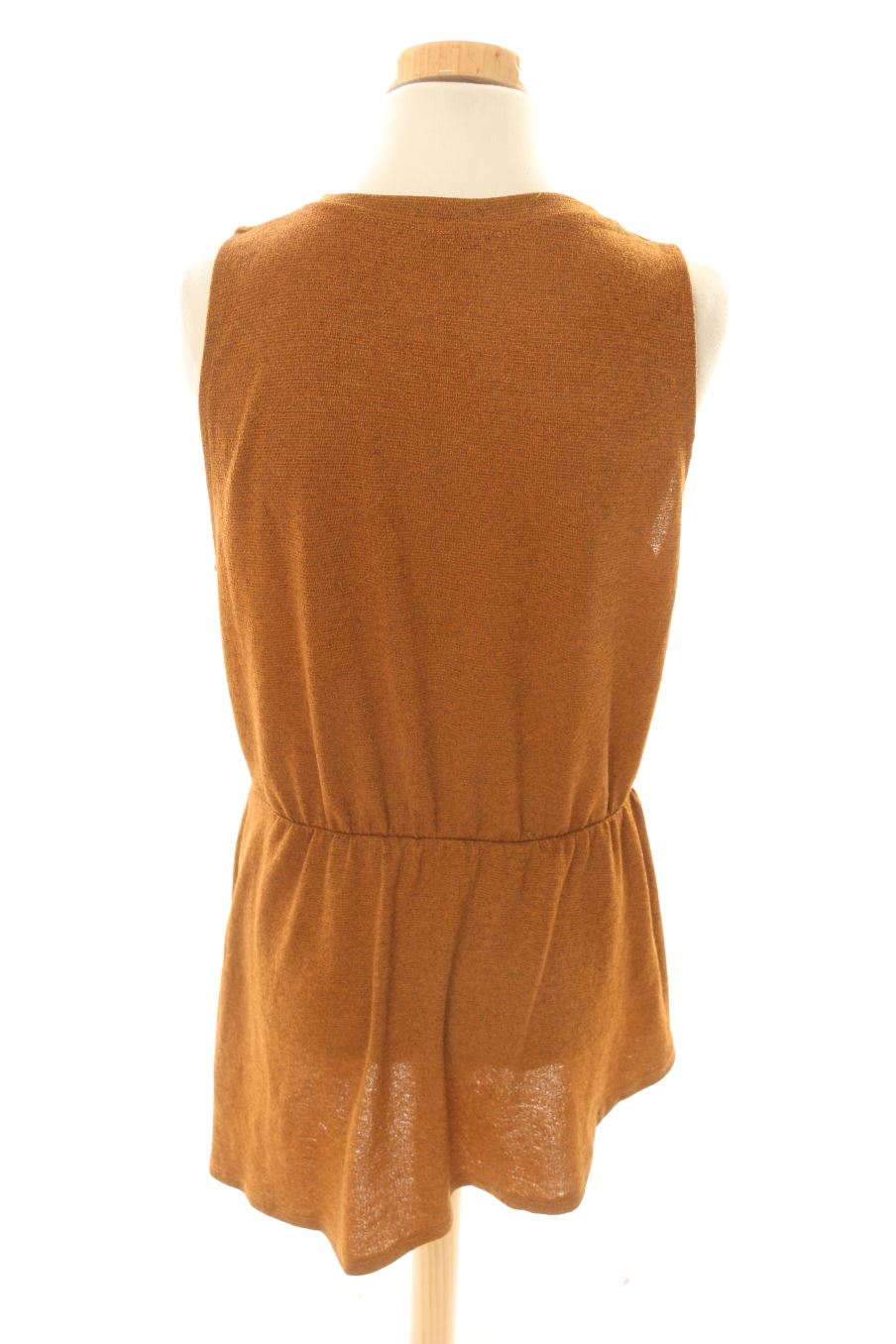 Robe casual Trafaluc de la taille S, de couleur marron