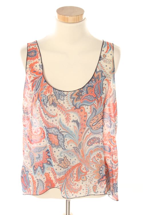 Blusa de manga corta