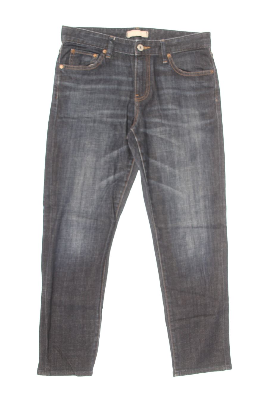 Jeans Uniqlo de la taille 36, de couleur bleu de denim