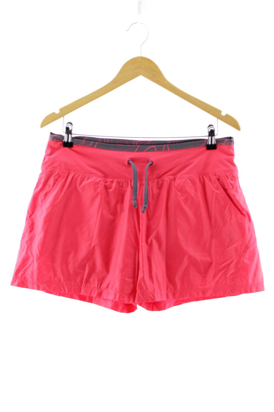 Pantalones cortos de deporte de Domyos (DECATHLON) de la talla 44, de color rosa