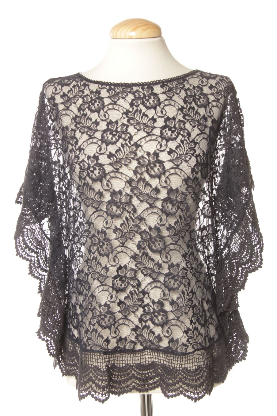 Blouse à manches courtes Vila de la taille S, de couleur bleu marine