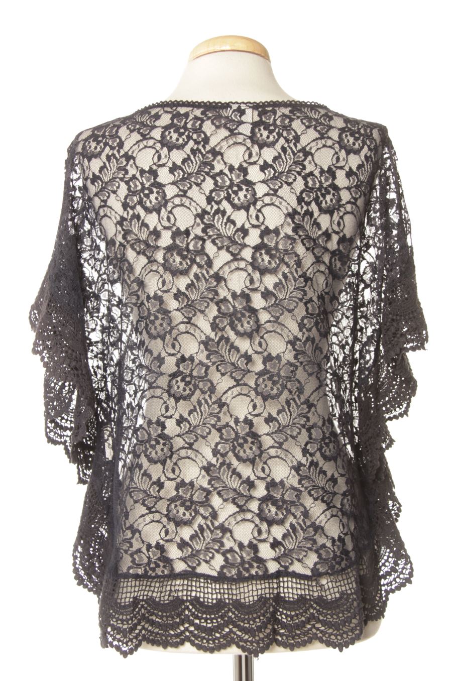 Blouse à manches courtes Vila de la taille S, de couleur bleu marine