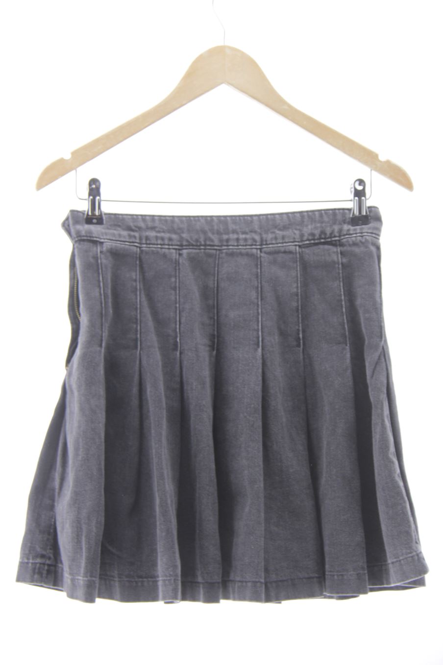 Jupe H&M de la taille 36, de couleur gris de denim