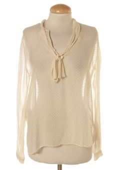 Blusa de manga larga S Mango