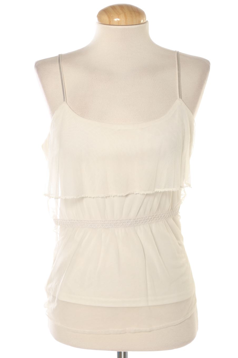 Top Fransa de la taille S, de couleur blanc