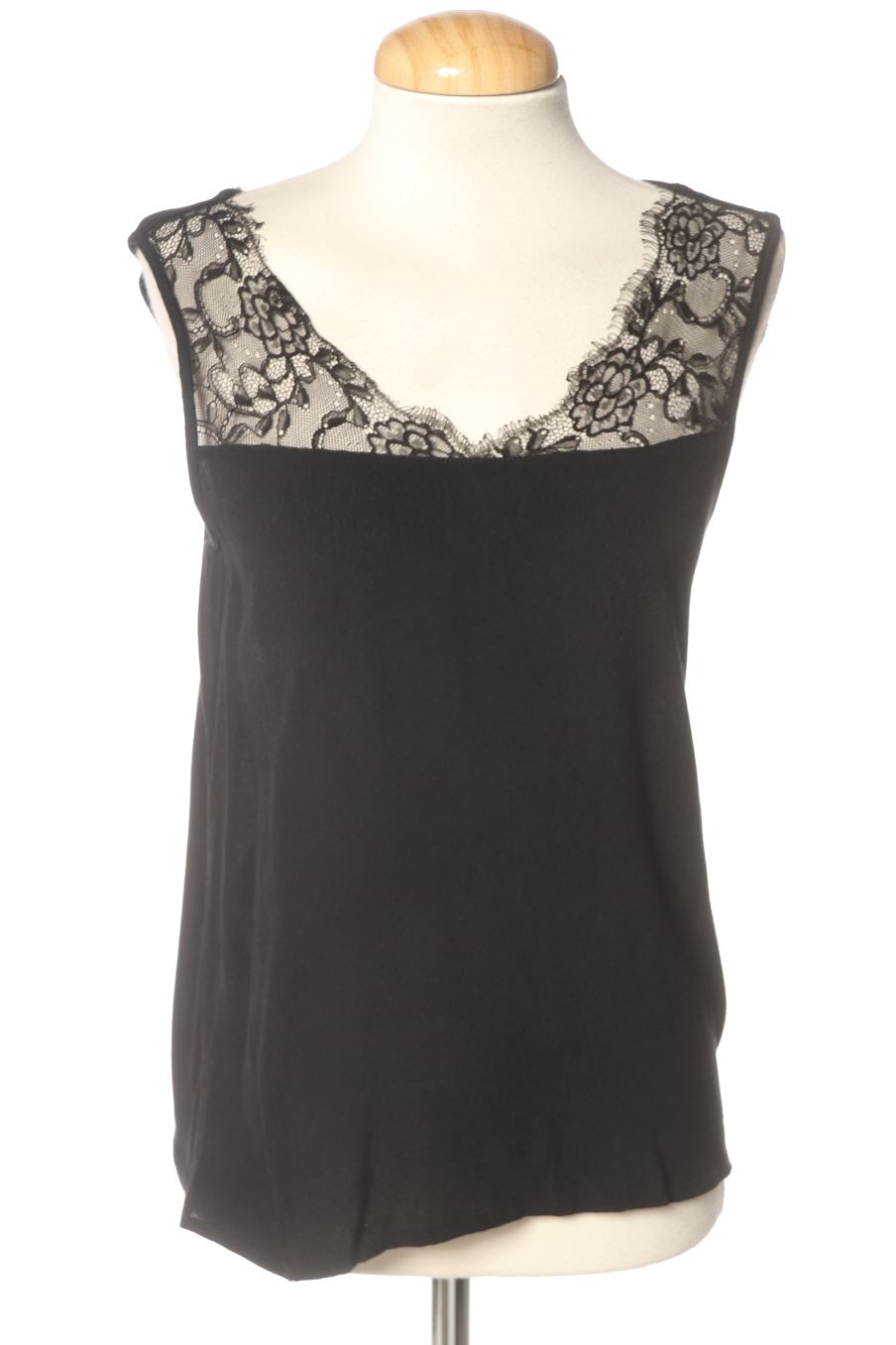 Maglietta senza maniche de Springfield de la talla S, de color nero