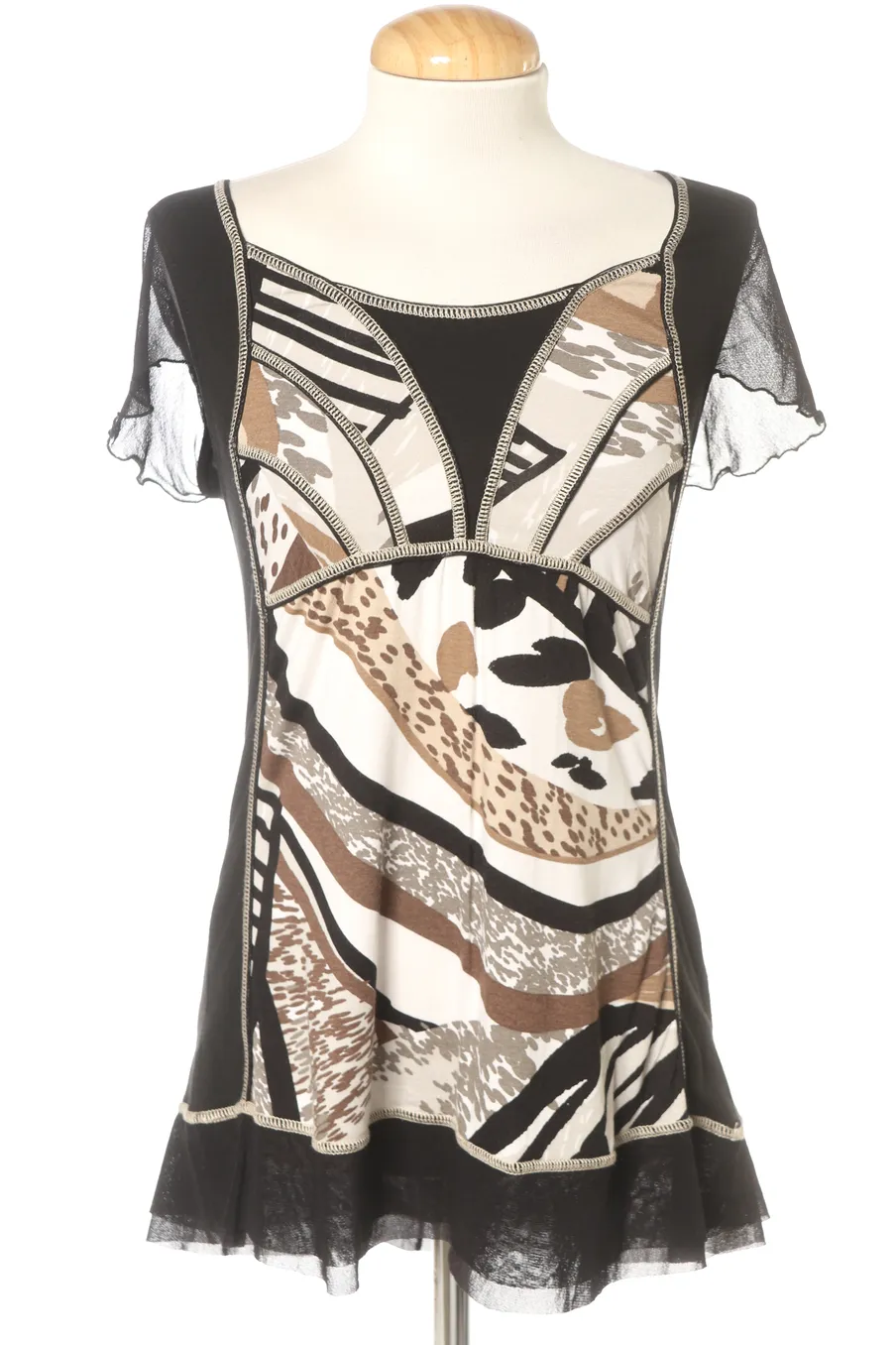 Top Evalinka de la taille M, de couleur imprimés