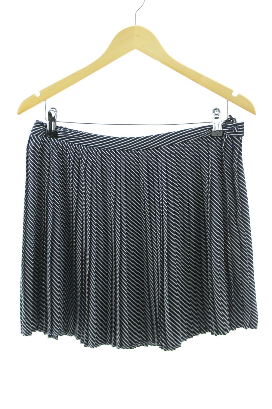 Falda de Pull & Bear de la talla M, de color rayas