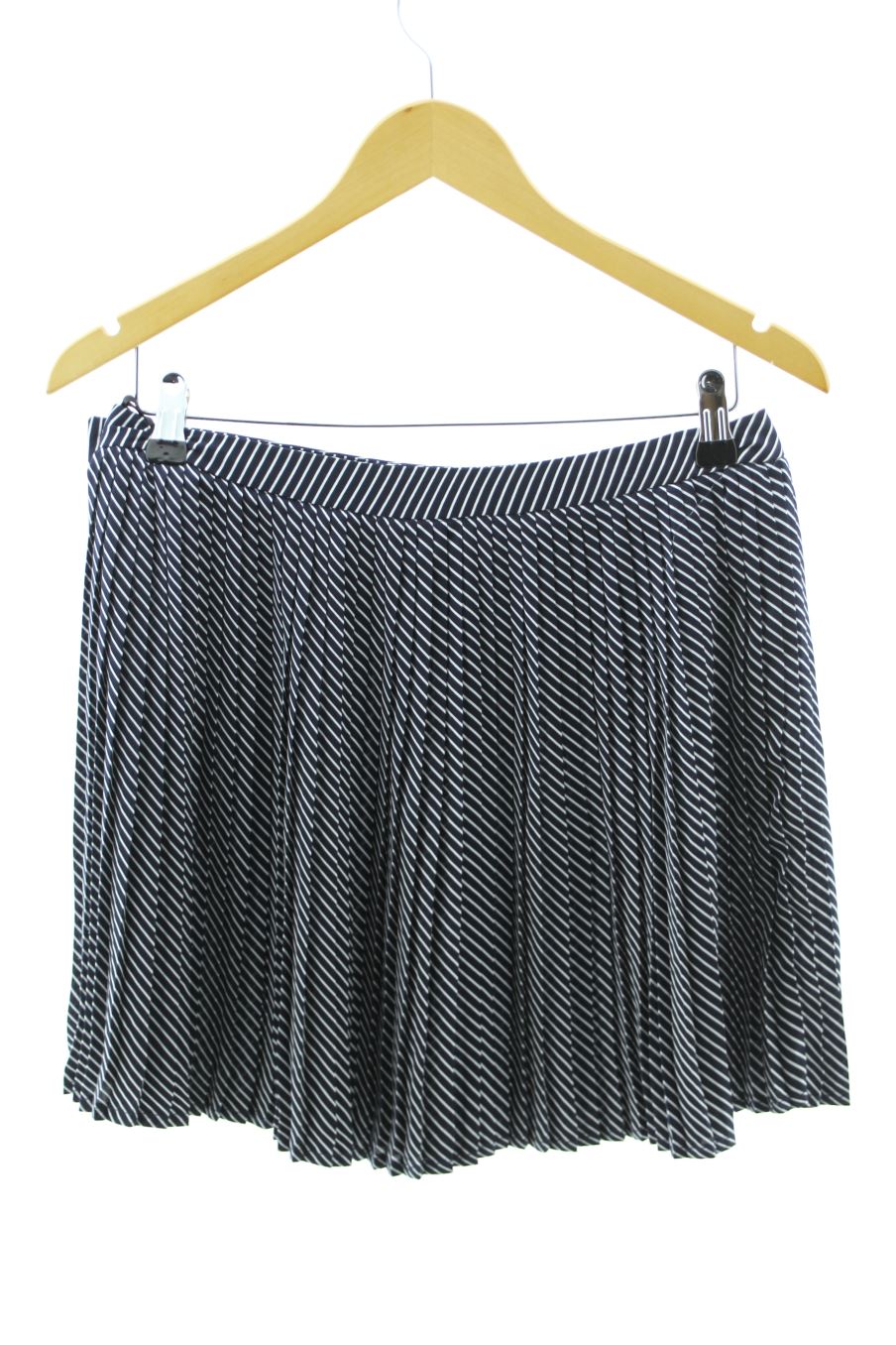 Falda de Pull & Bear de la talla M, de color rayas