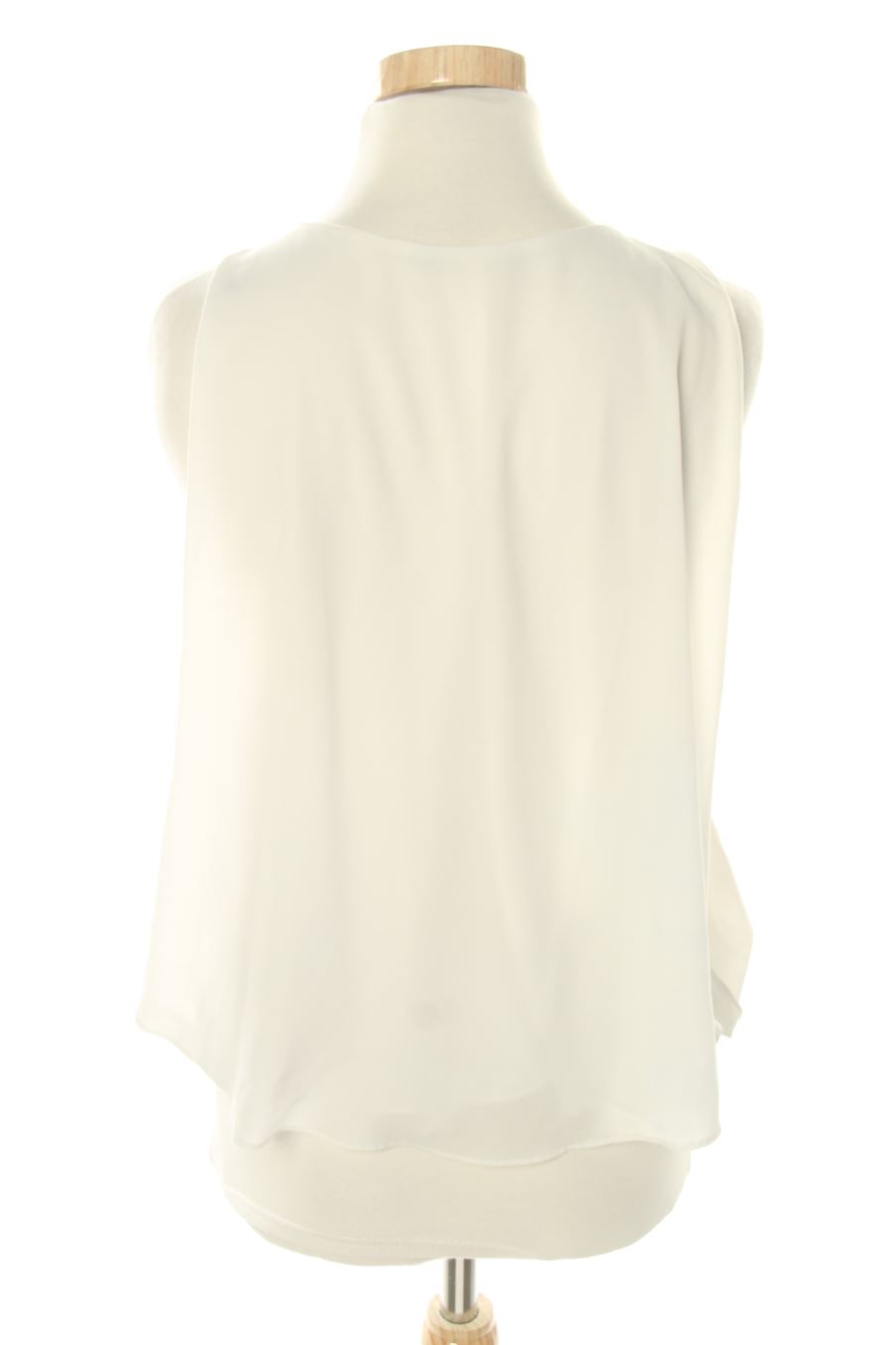 Top de Trafaluc de la talla XS, de color blanco