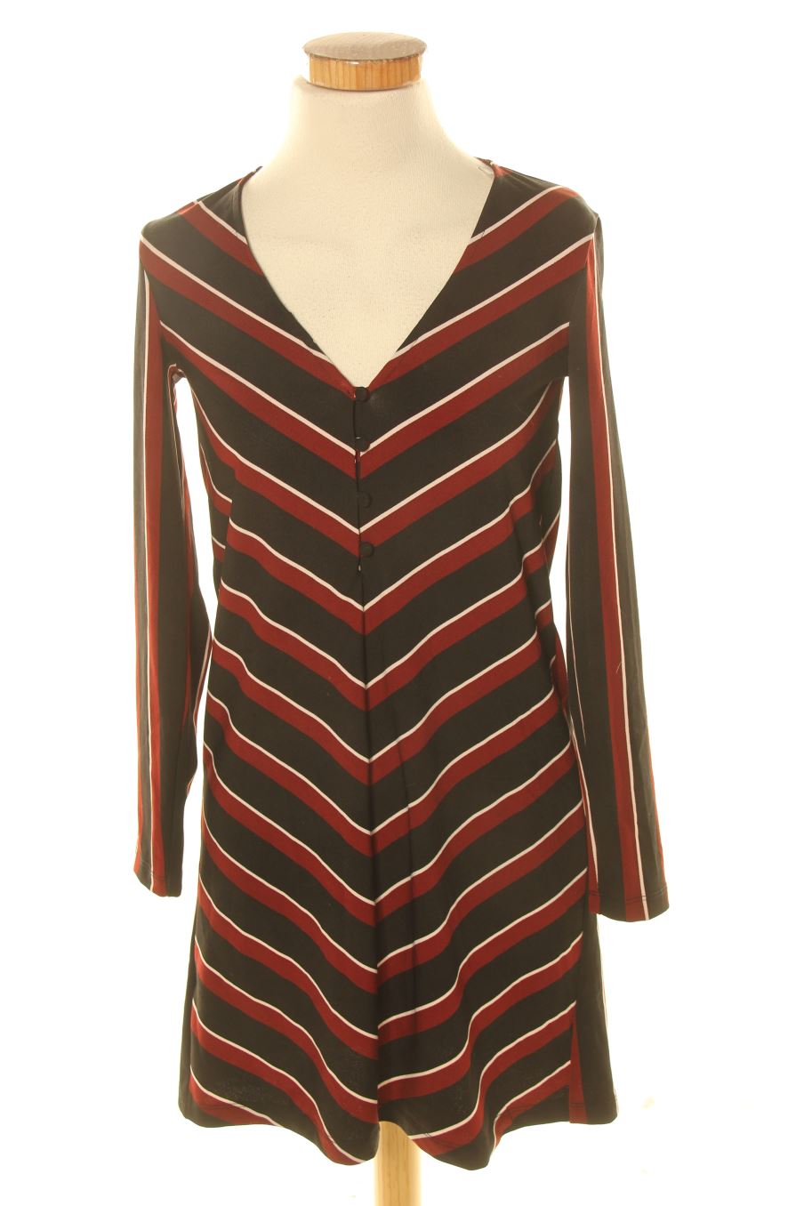 Vestido casual de Mango de la talla XS, de color rayas