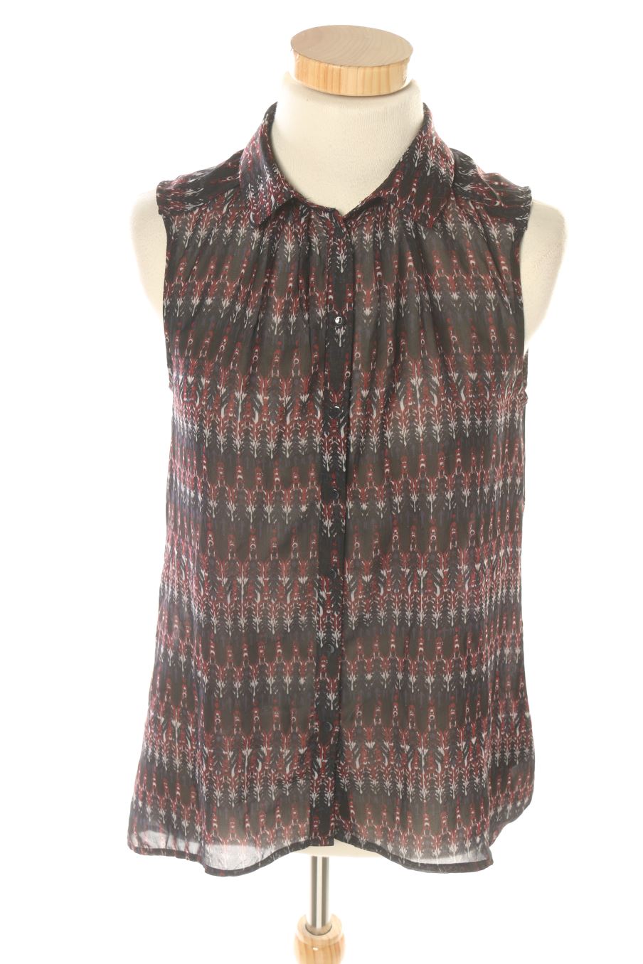 Camisa sin mangas de H&M de la talla 34, de color estampado
