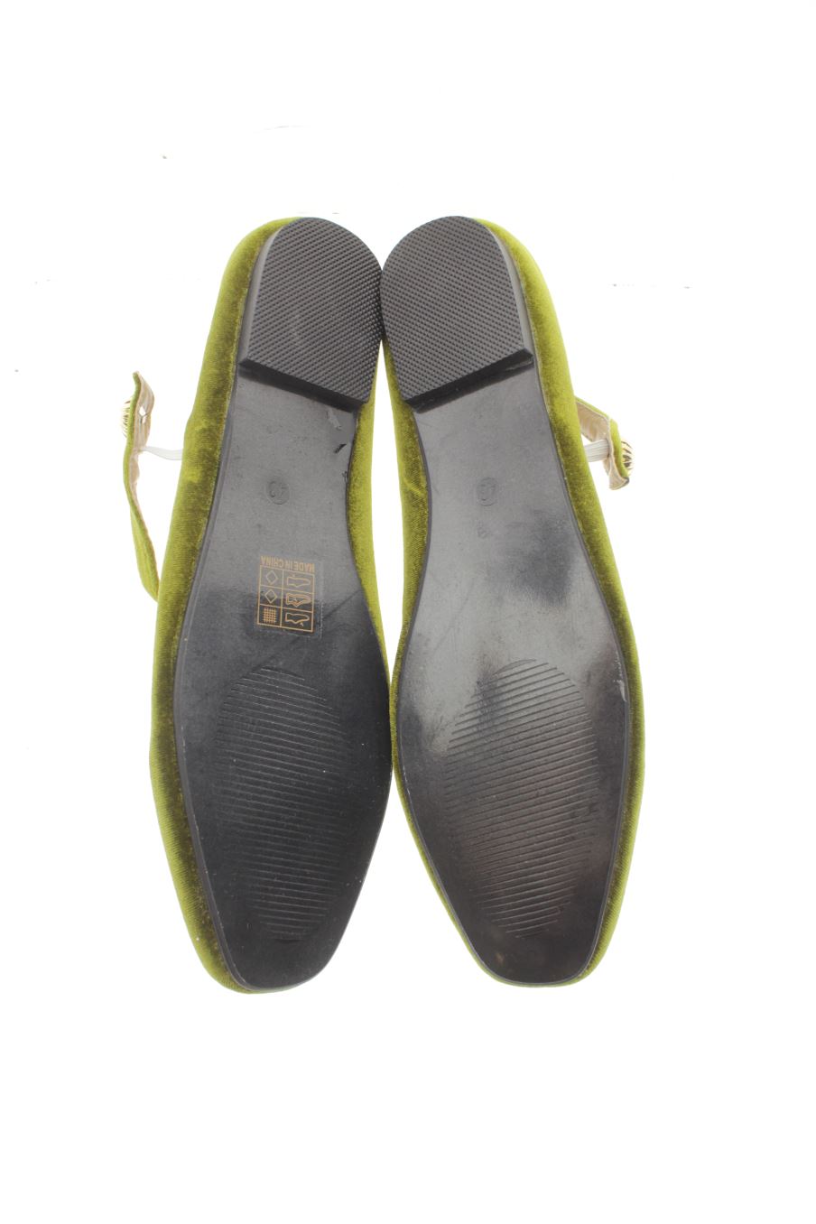 Zapatos planos de PERCENTIL de la talla 43, de color verde de