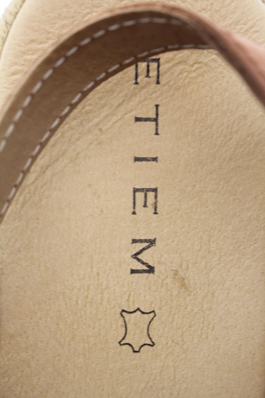 Plataformas de Etiem de la talla 38, de color marrón de