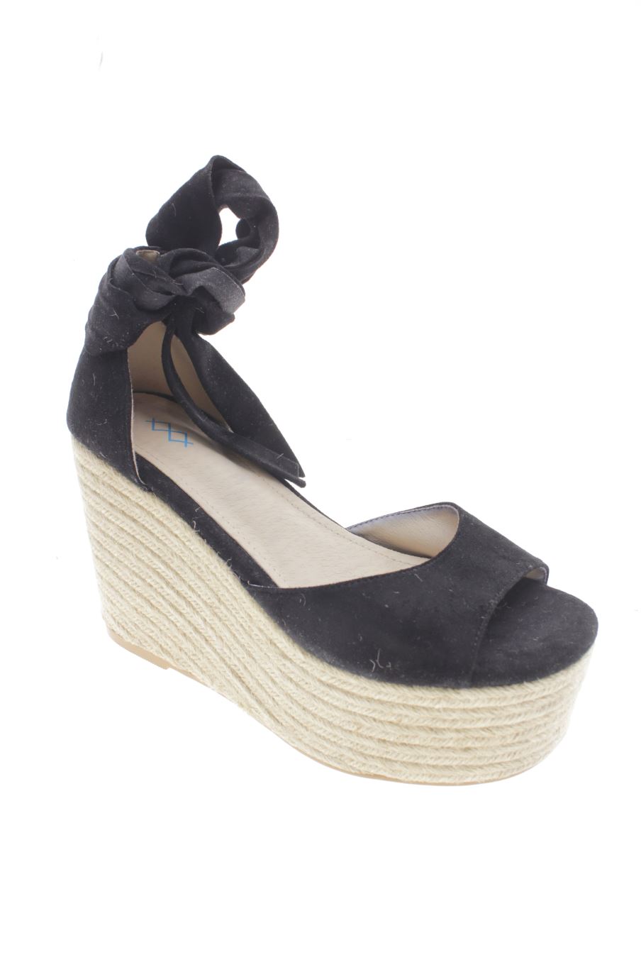 Plataformas de PERCENTIL de la talla 40, de color negro de