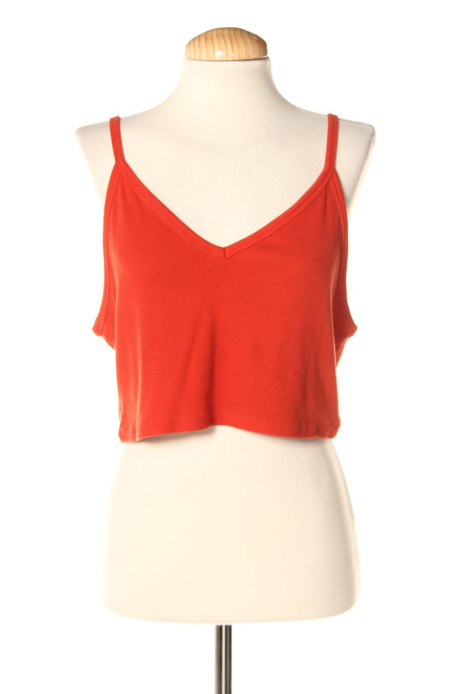 Top Zara de la taille L, de couleur rouge