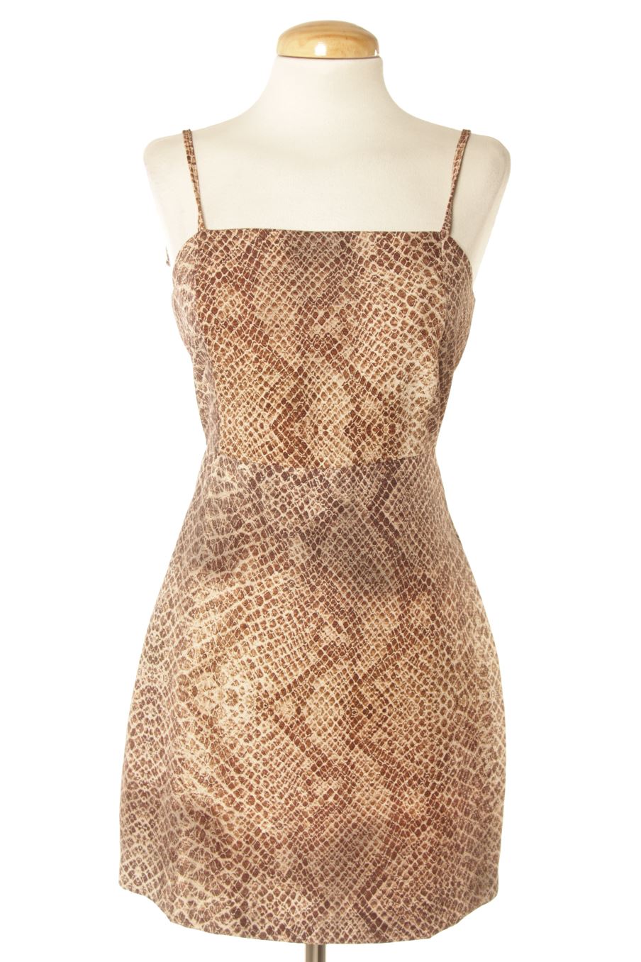 Vestido casual de Pull Bear de la talla M de color animal print