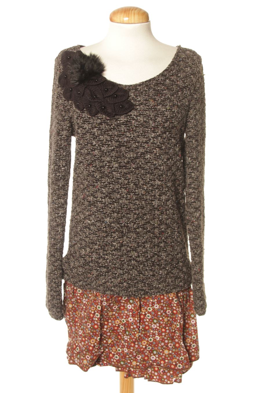 Robe casual Molly Bracken de la taille S, de couleur gris