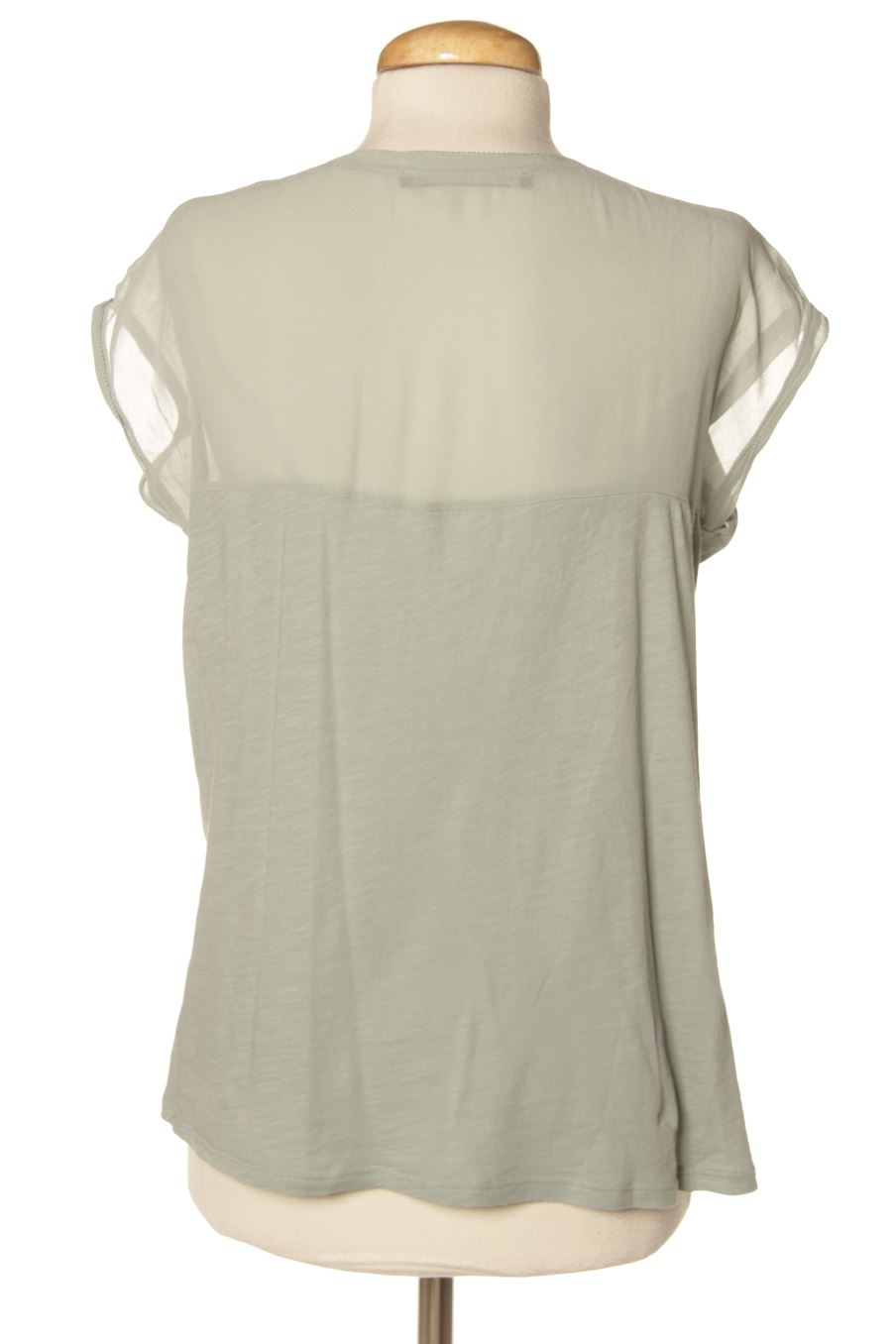Blusa a maniche corte de Comptoir des Cotonniers de la talla M, de color turchese