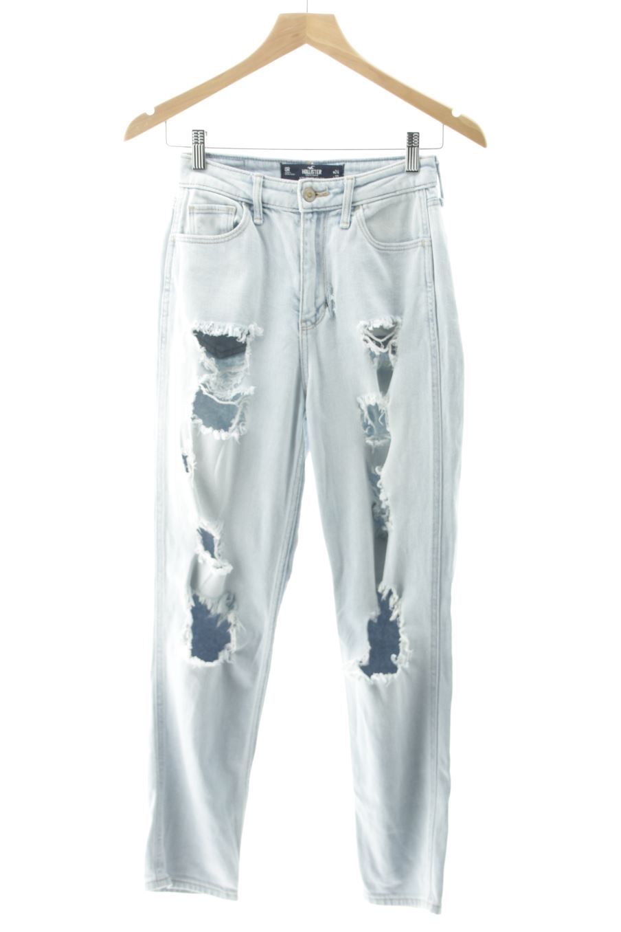 Jeans von Hollister Größe 34, Farbe Blau, aus Jeanskleidung für