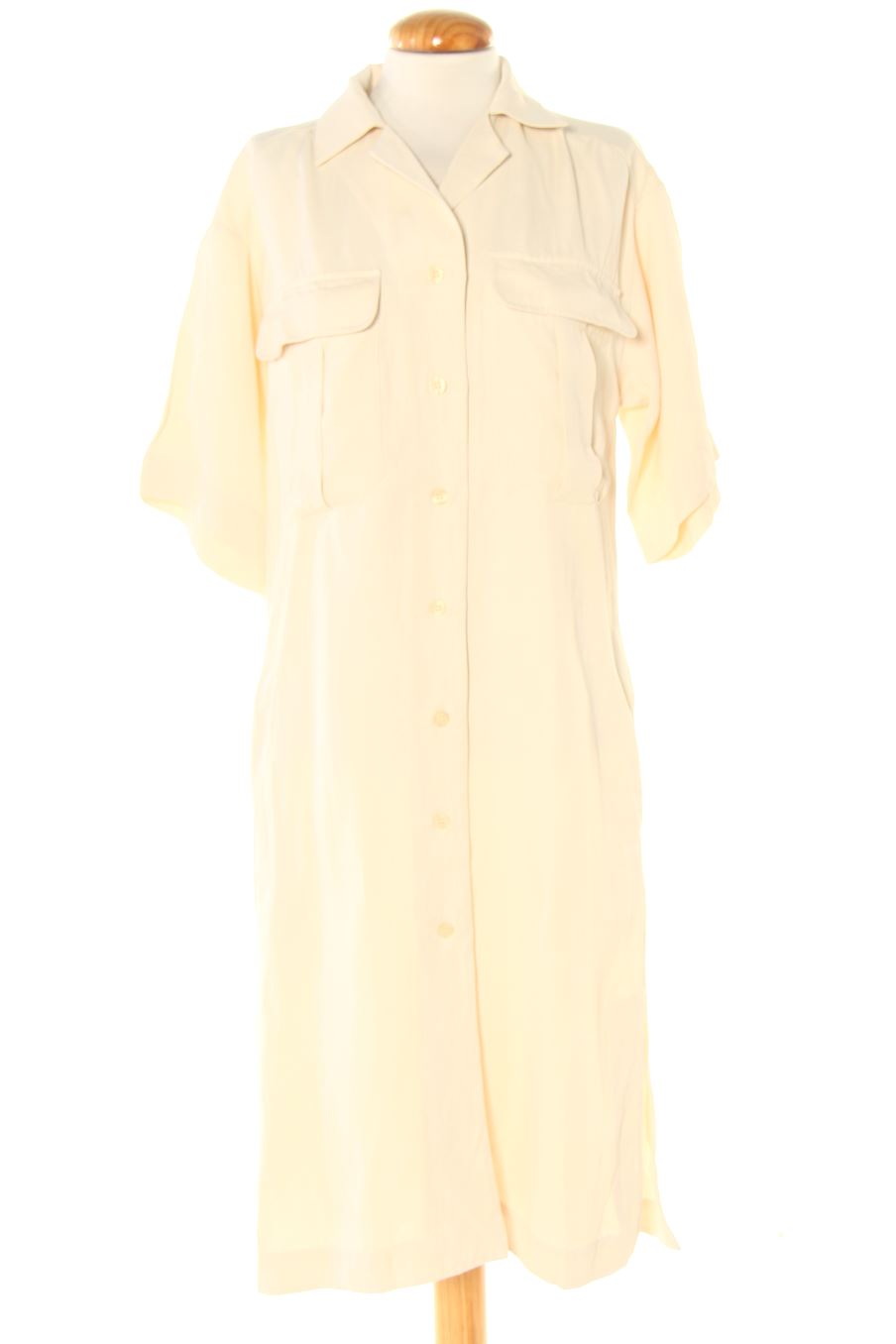 Robe casual Topshop de la taille 34, de couleur beige