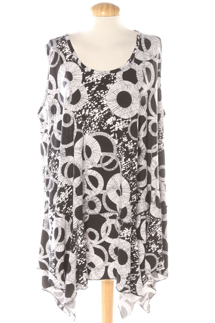 Top de 2W PARIS de la talla 50, de color estampado