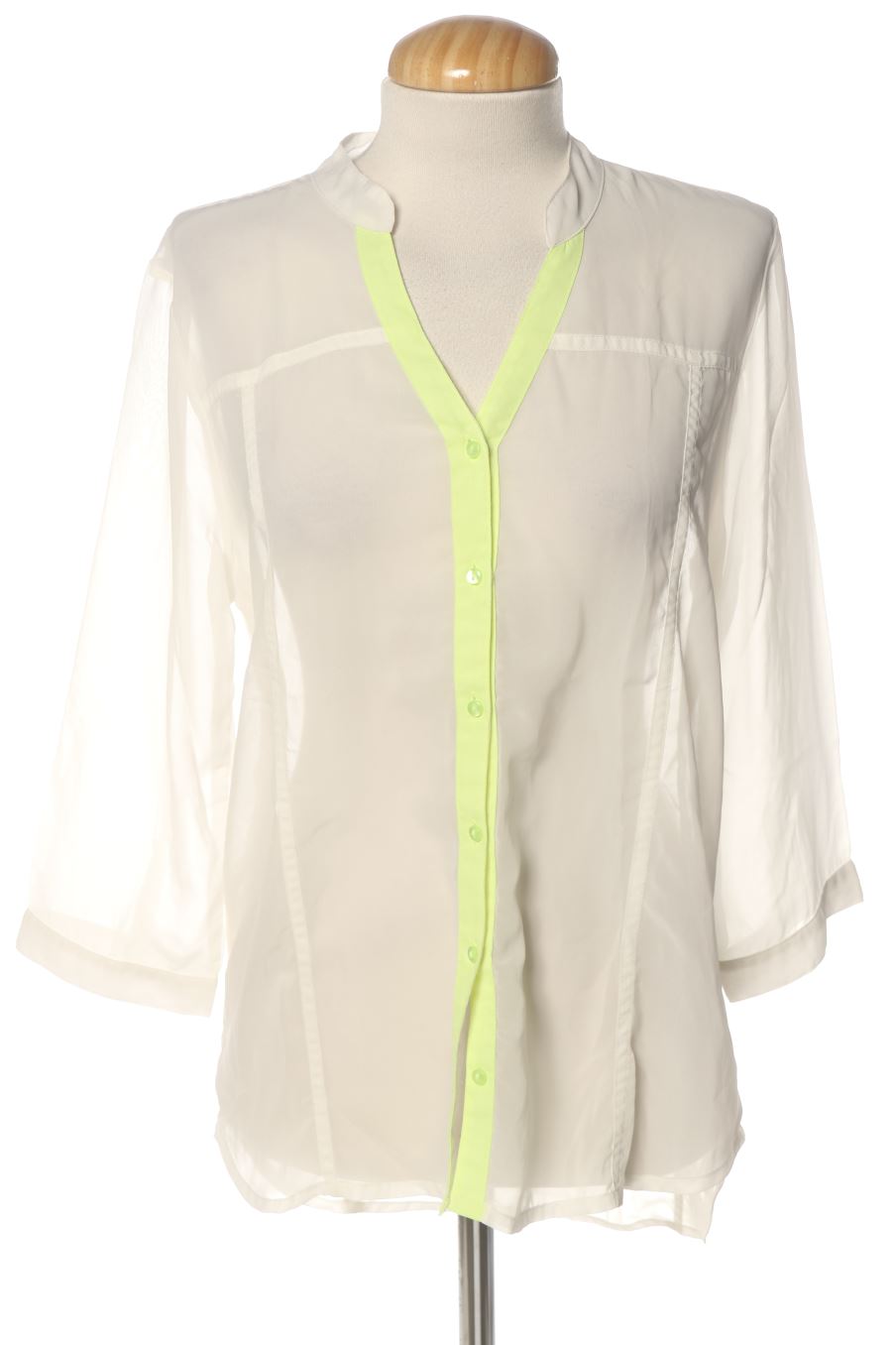 Blouse à manches longues Only de la taille 38, de couleur blanc