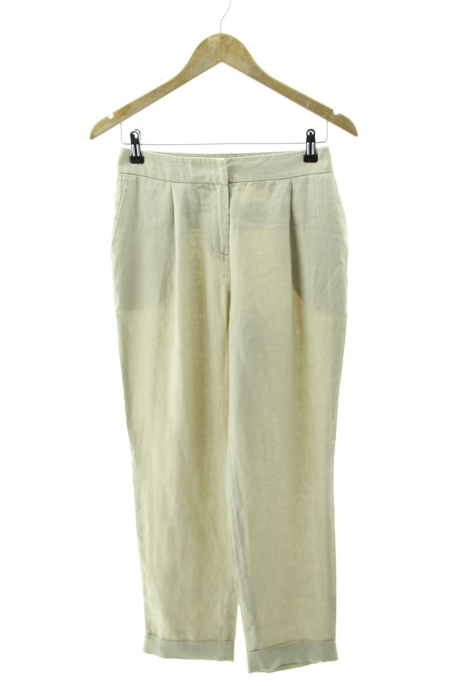 Pantalones de Akac ecou de la talla 34, de color beige