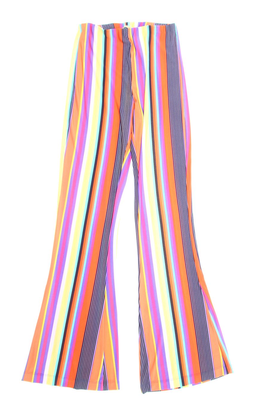 Pantalón Casual de Elegance Miss de la talla 36, de color rayas