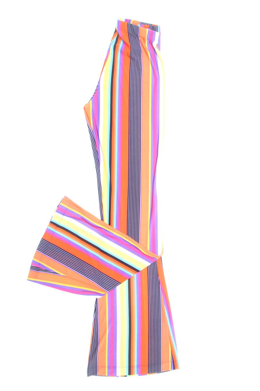Pantalón Casual de Elegance Miss de la talla 36, de color rayas