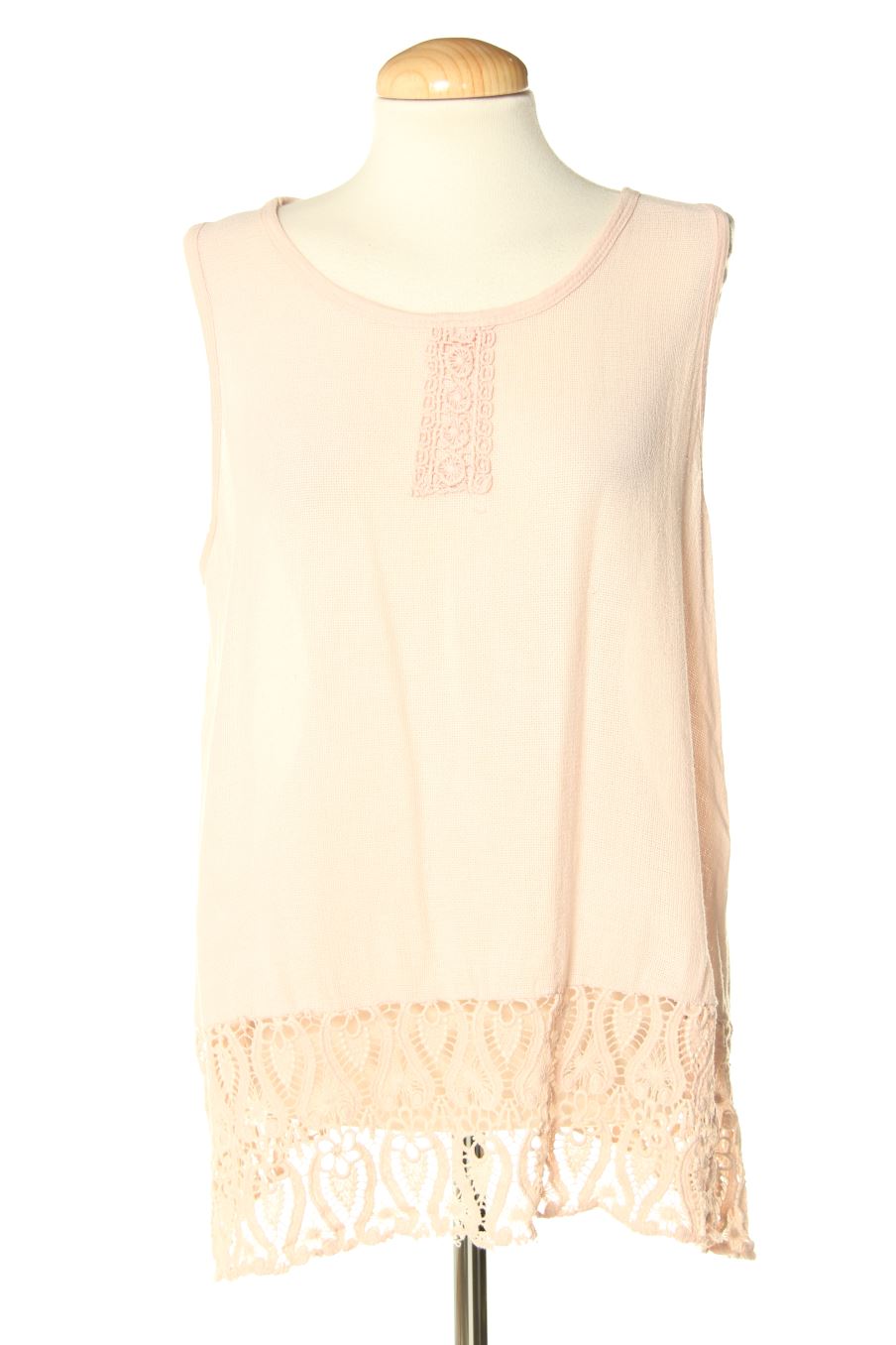 Top Made in italy de la taille M, de couleur rose