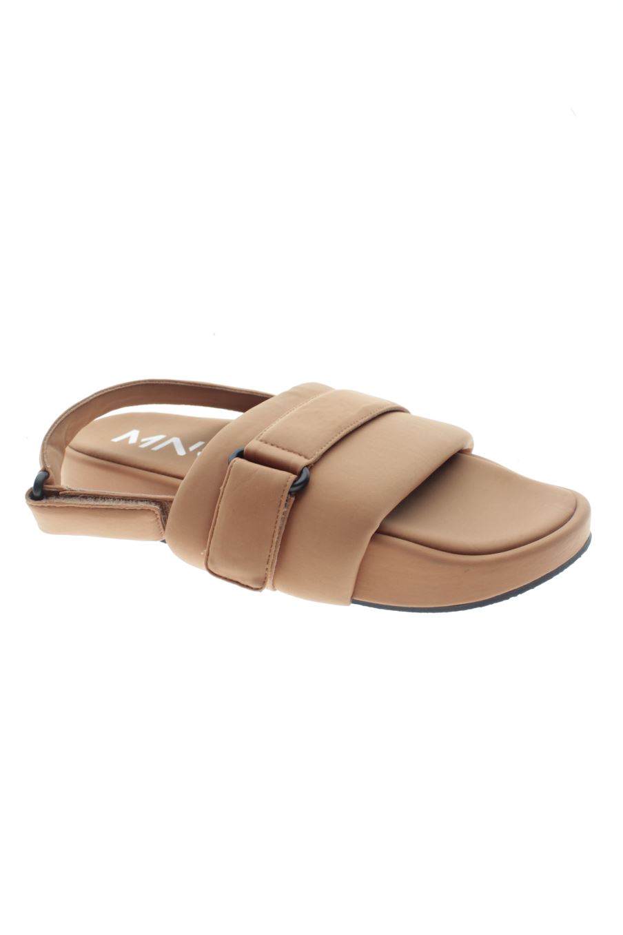 Sandalias planas de Mango de la talla 41, de color marrón de