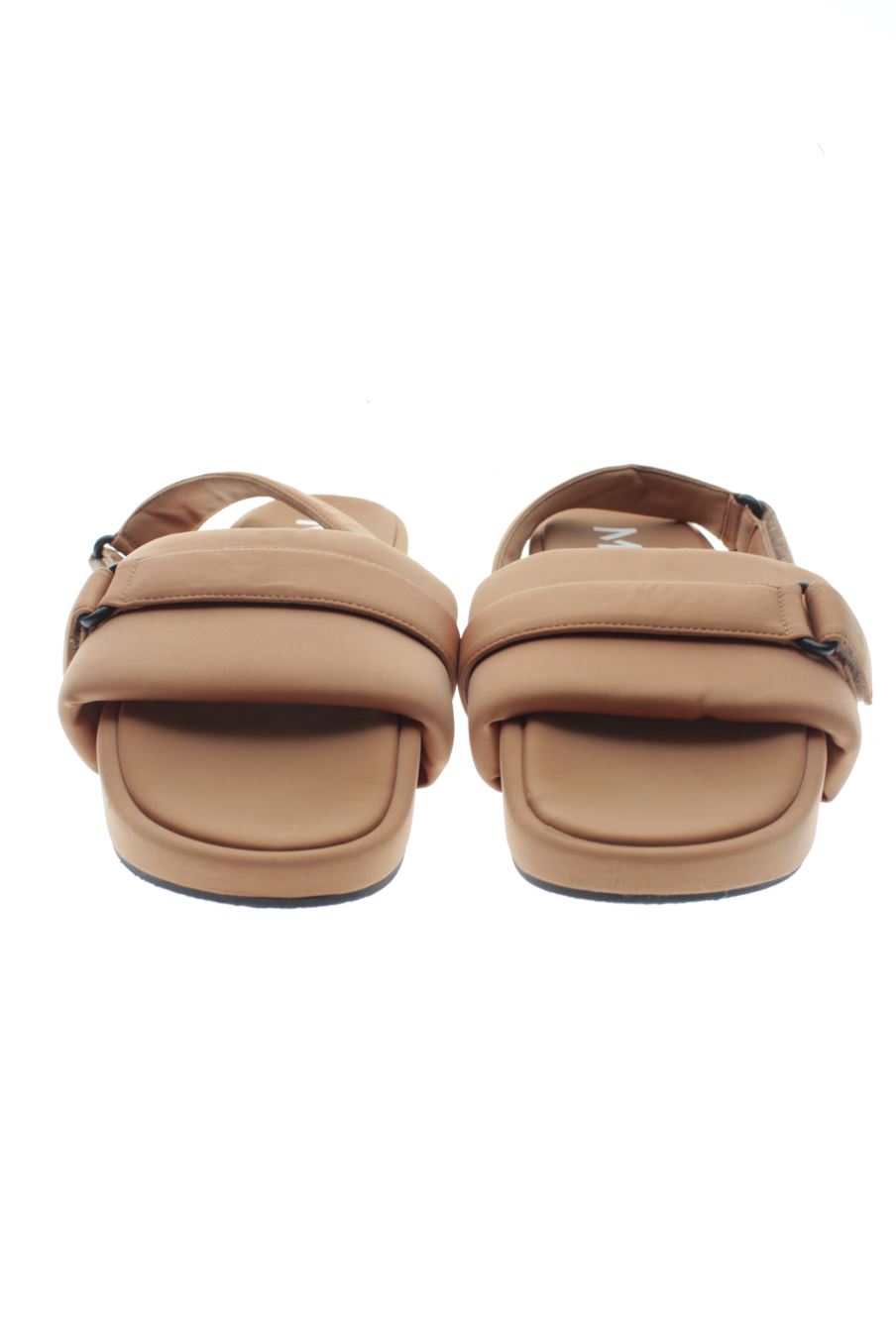 Sandalias planas de Mango de la talla 41, de color marrón de