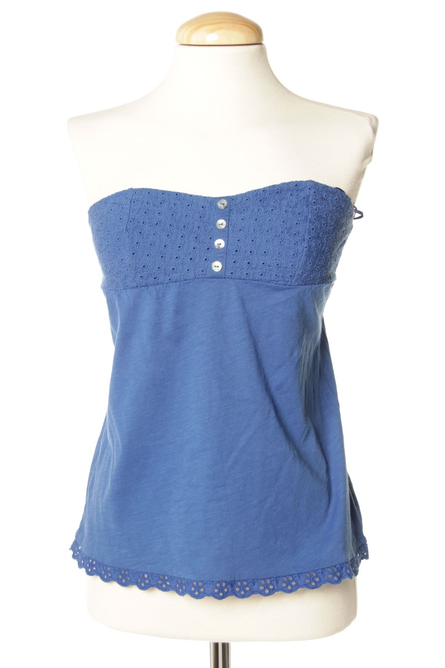Top Stradivarius de la taille S, de couleur bleu