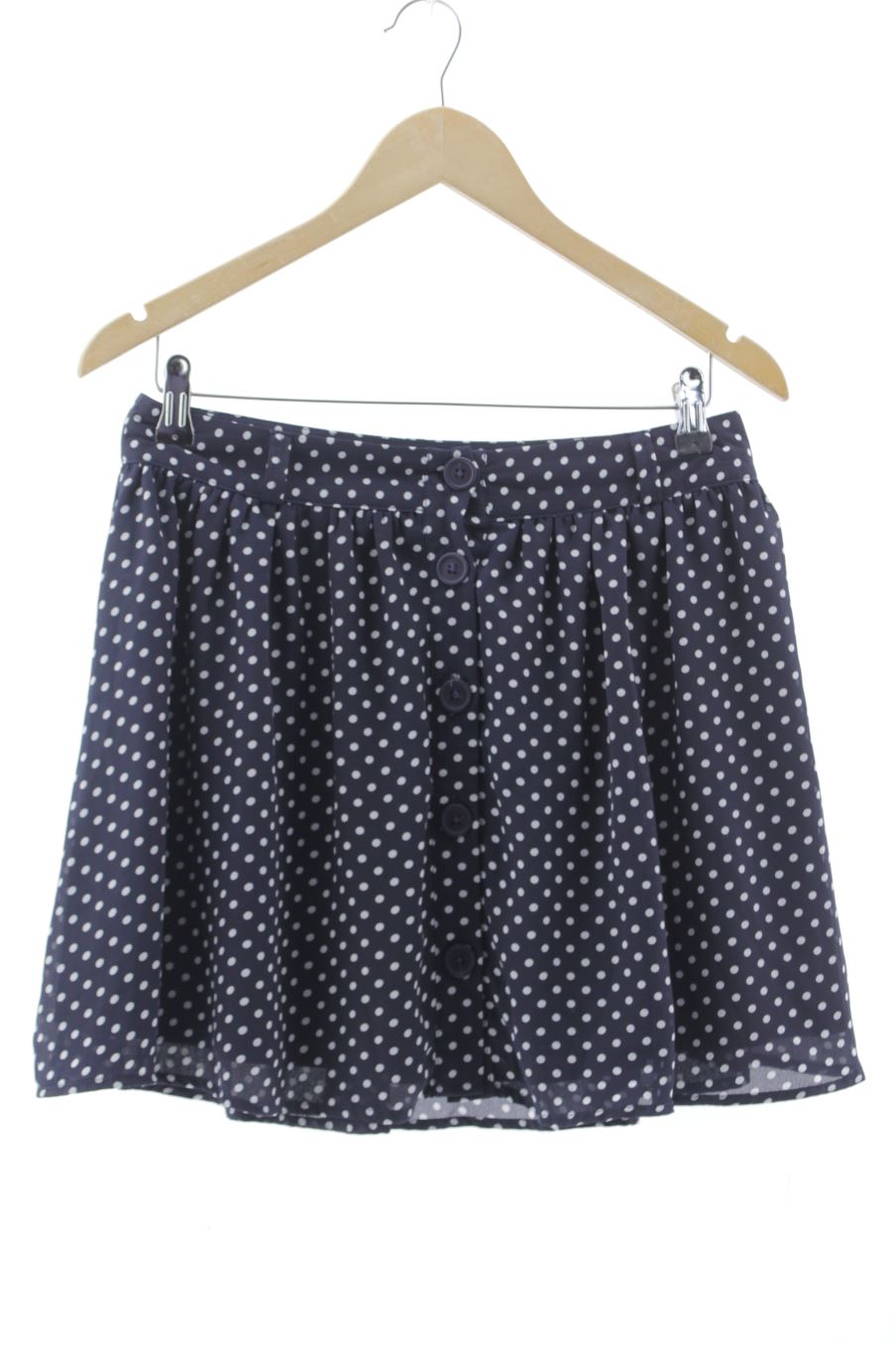 Jupe Okeysi de la taille L, de couleur bleu marine