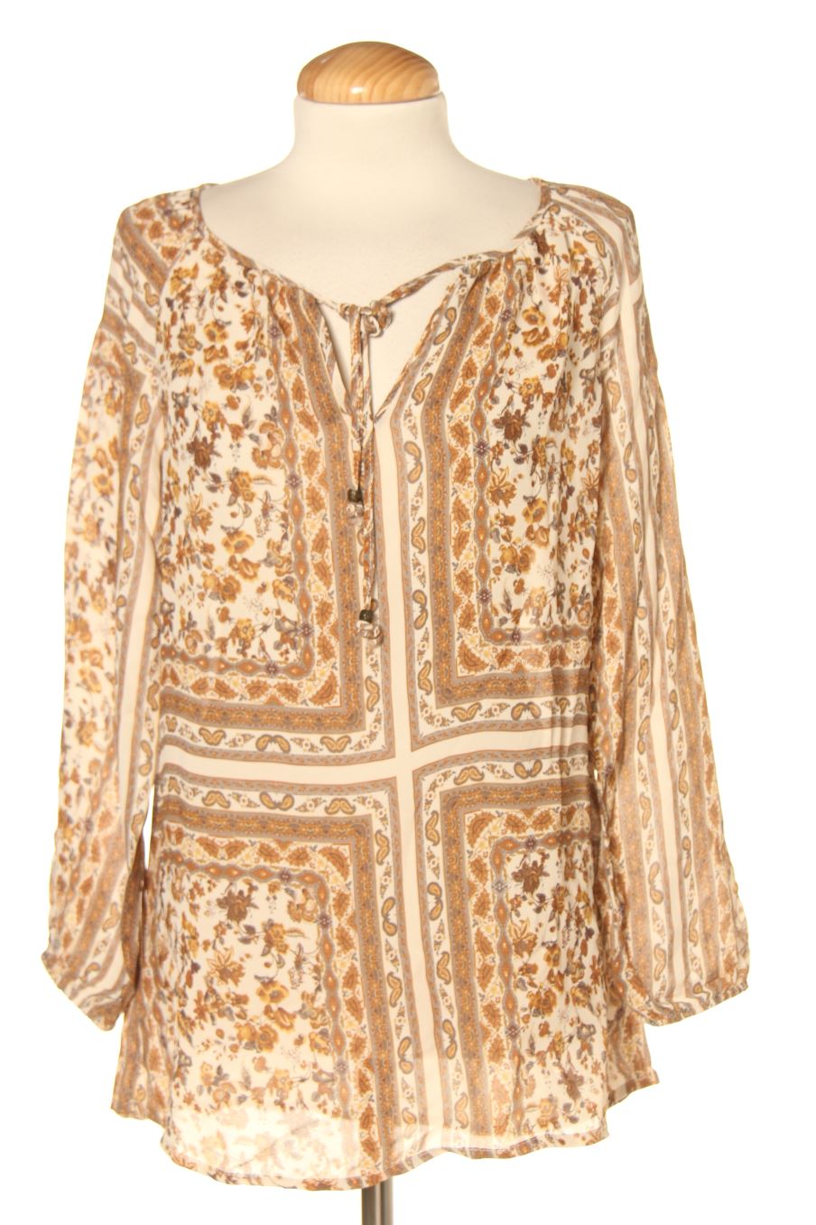Blouse à manches longues Fórmula Joven de la taille 40, de couleur imprimés