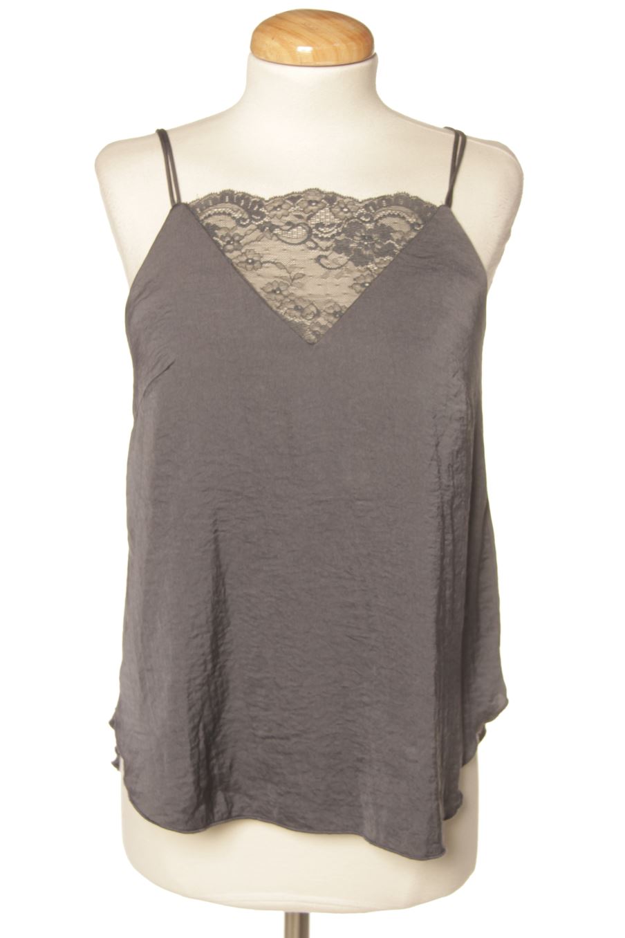 Top de H&M de la talla 34, de color gris