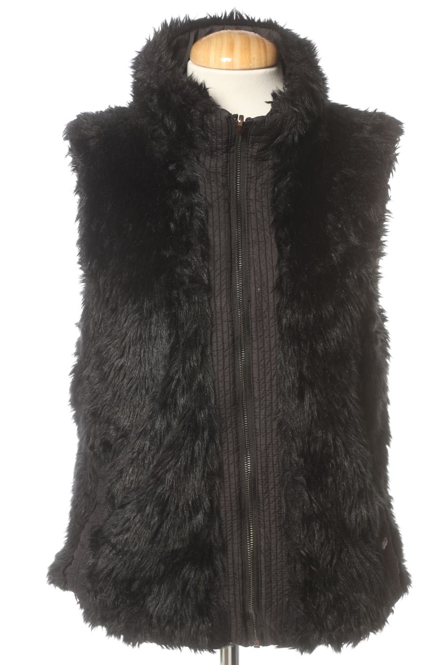 Veste sans manches Mango de la taille S, de couleur noir
