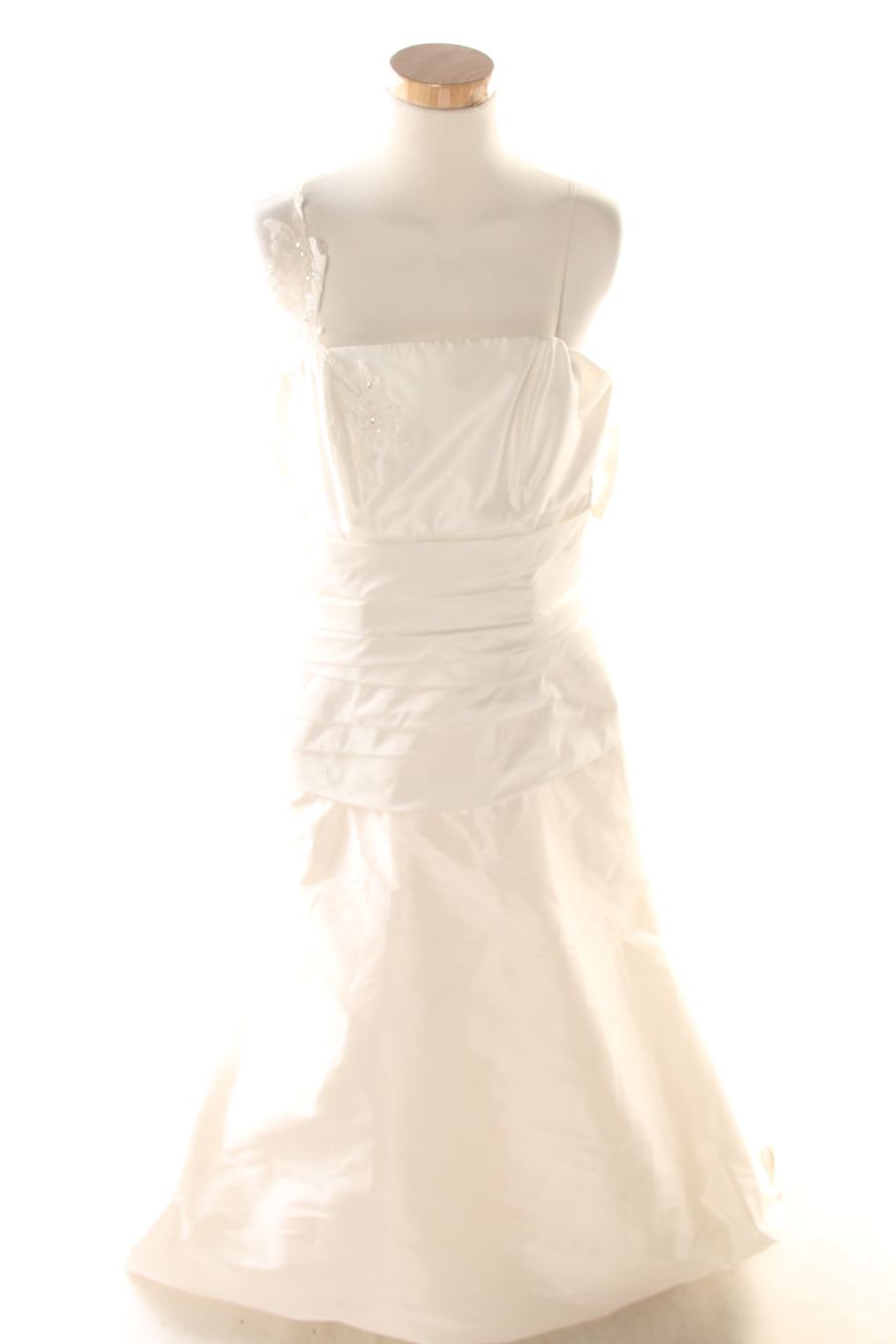 Vestido de PERCENTIL Novia de la talla 46, de color beige