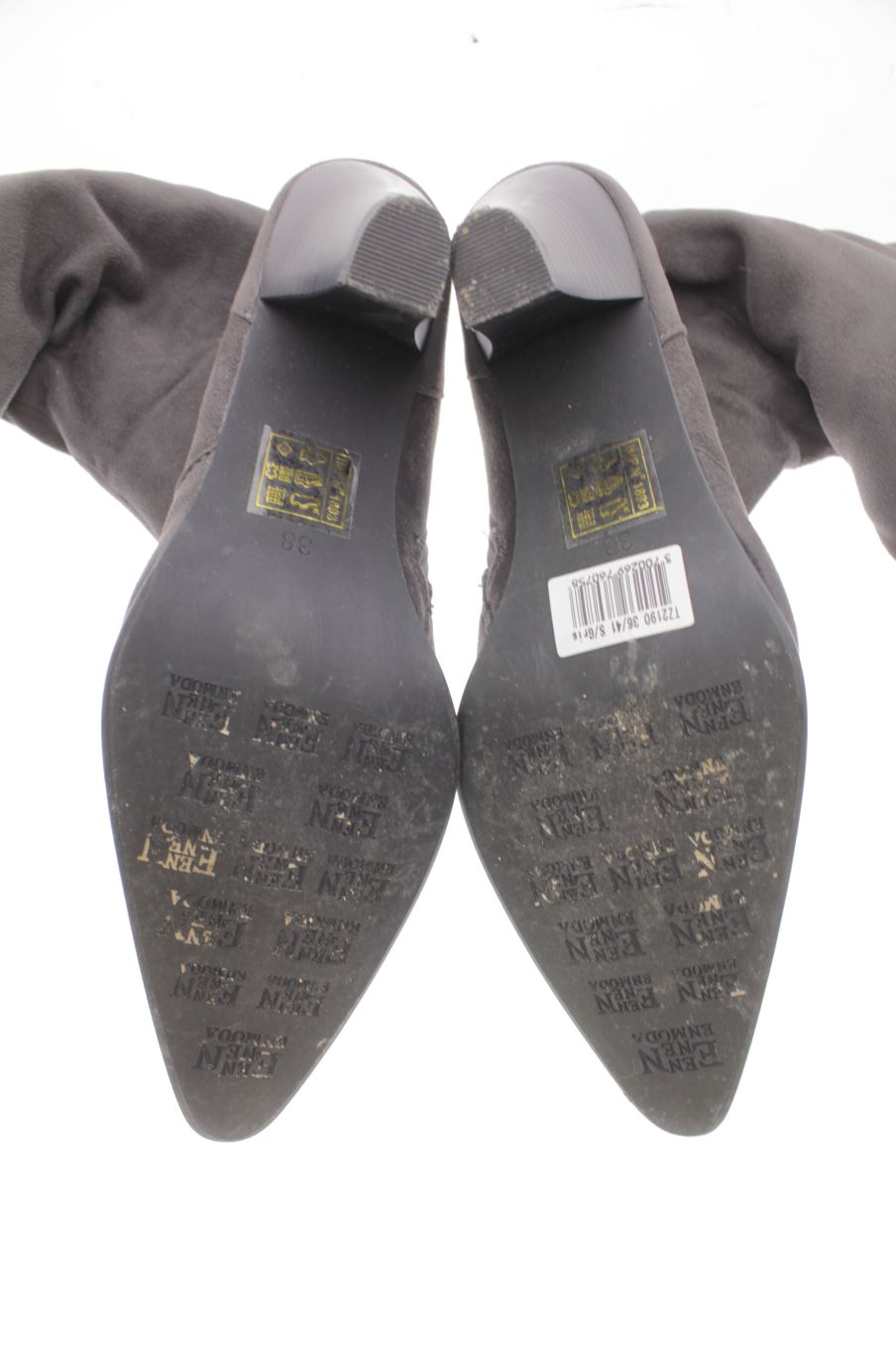 Botas de Enza Nucci de la talla 38, de color gris de