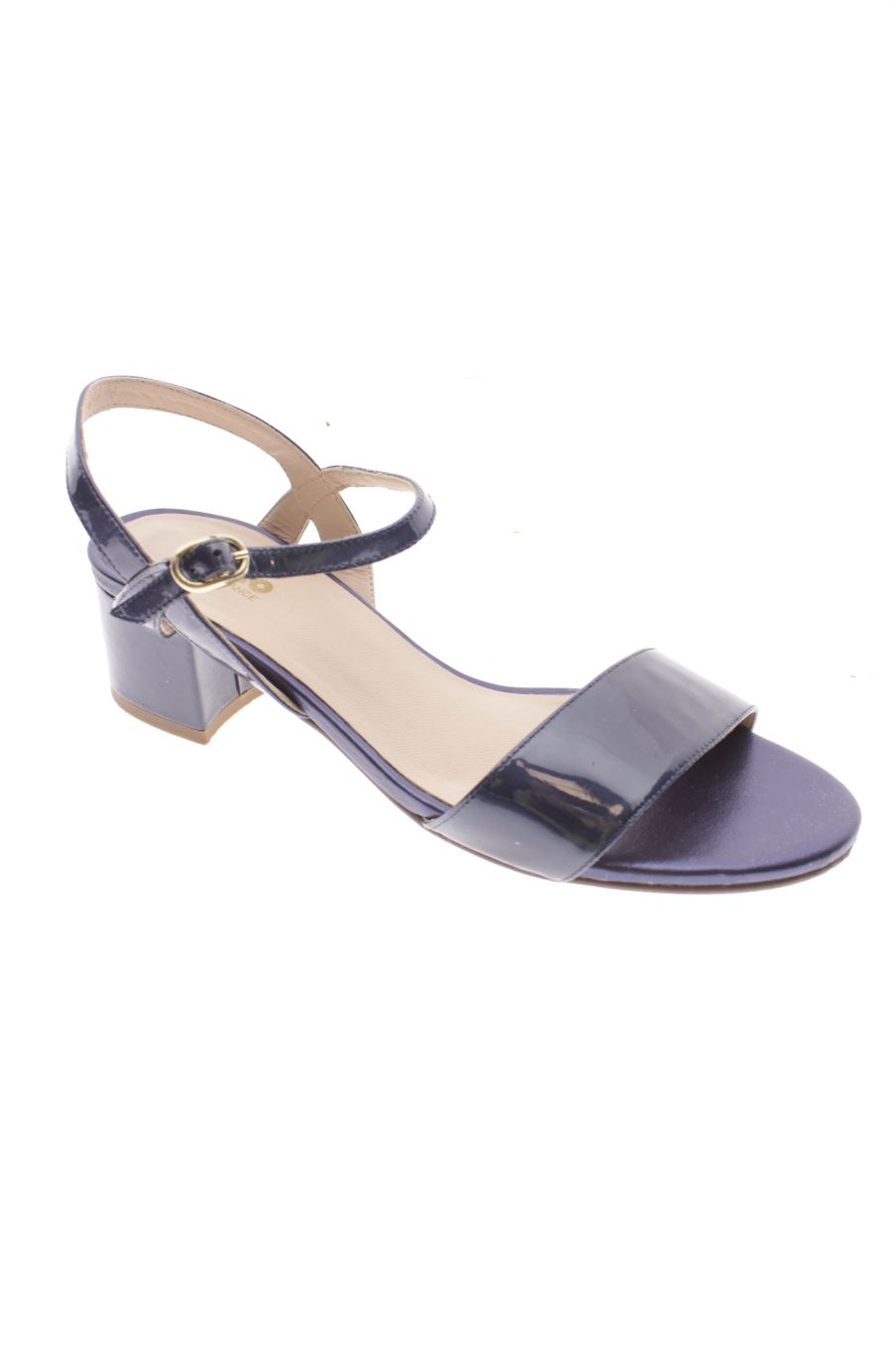 Sandalias tacon de Fosco de la talla 37, de color azul de