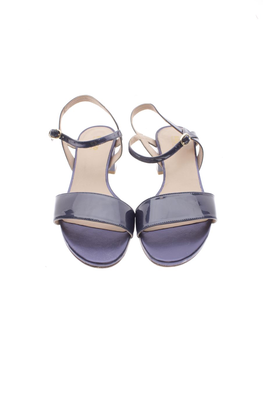 Sandalias tacon de Fosco de la talla 37, de color azul de