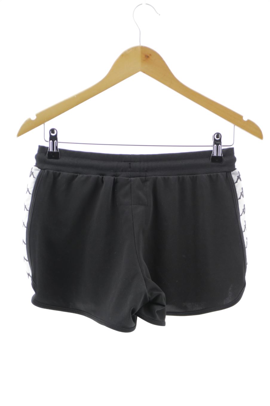 Pantalones cortos de deporte de Kappa de la talla M, de color negro