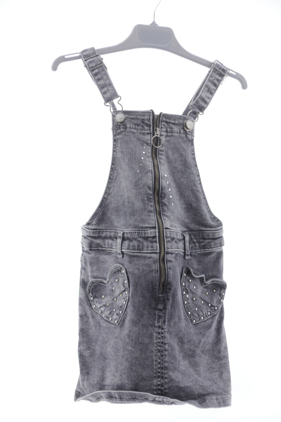 gebraucht Mayoral Aufwändiges Kleid Größe 116 aus Denim